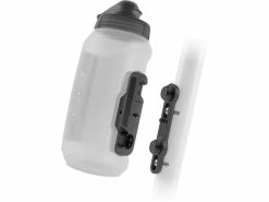 Fidlock Twist Bottle 750 Compact + Bike Base, Transparent Clear
