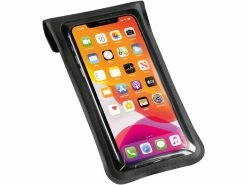 Klickfix PhoneBag Light M Inkl. Quad Mini Adapter, Schwarz