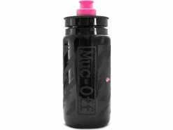 Muc-Off Elite Custom Fly Water Bottle 550 Ml, Black