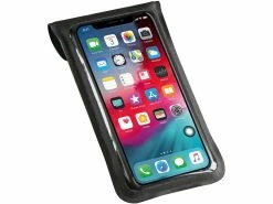 Klickfix PhoneBag Light S Inkl. Quad Mini Adapter, Schwarz